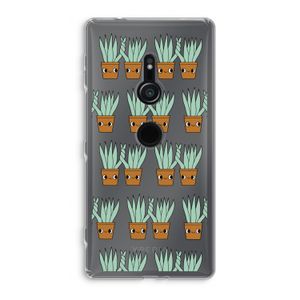 Sansevieria: Sony Xperia XZ2 Transparant Hoesje