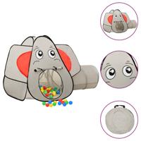 VidaXL Kinderspeeltent olifant 174x86x101 cm grijs