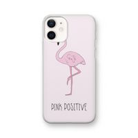 Pink positive: iPhone 12 Transparant Hoesje