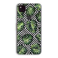 Geometrische jungle: Google Pixel 4a 5G Transparant Hoesje Geometrische jungle: Google Pixel 4a 5G Transparant Hoesje