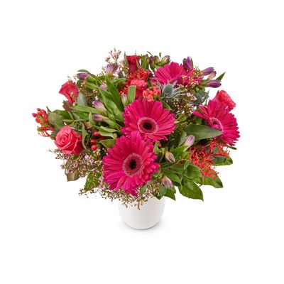 Bloemen - Boeket Paars (Middel)