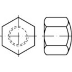 TOOLCRAFT TO-5449332 Zeskant dopmoeren M4 DIN 917 Messing 1000 stuk(s)