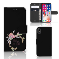 Apple iPhone X | Xs Leuk Hoesje Boho Text