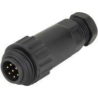 Weipu 814056 Ronde connector Stekker, recht Totaal aantal polen: 6 + PE Serie (ronde connectoren): WA 1 stuk(s) - thumbnail
