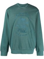 Carhartt WIP embroidered-logo cotton jumper - Vert