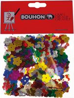 Bouhon confetti bloem, assorti, blister van 15 g