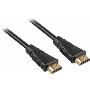 Sharkoon High Speed HDMI kabel met Ethernet kabel 15 meter, 4K, Verguld