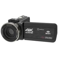 Renkforce RF-5798910 4K Camcorder 7.6 cm 3 inch 13 Mpix Zwart