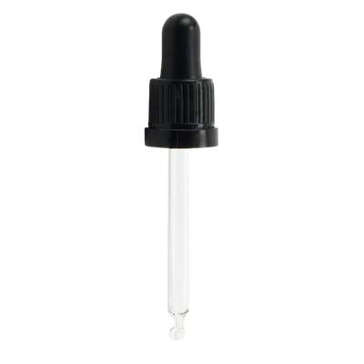 Pipet Dop (DIN18) - Zwart 100 ml