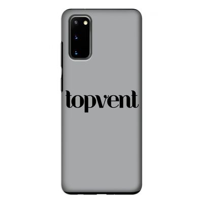 Topvent Grijs Zwart: Samsung Galaxy S20 Tough Case