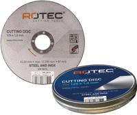 Rotec Doorslijpschijven 125x1,0x22,23 - 10 stuk(s) - 7992002 - 799.2002