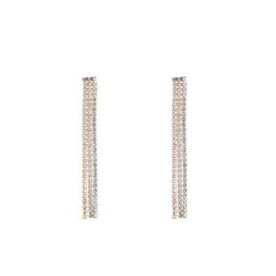 Day&Eve Oorbellen Fine Strass | Goud