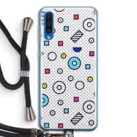 8-bit N°9: Samsung Galaxy A50 Transparant Hoesje met koord