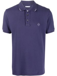 Jacob Cohën polo à logo brodé - Violet