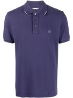 Jacob Cohën polo à logo brodé - Violet - thumbnail