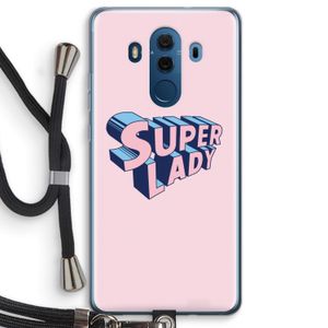 Superlady: Huawei Mate 10 Pro Transparant Hoesje met koord