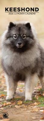 Keeshond Slimline Kalender 2026 Keeshond Slimline Kalender 2026