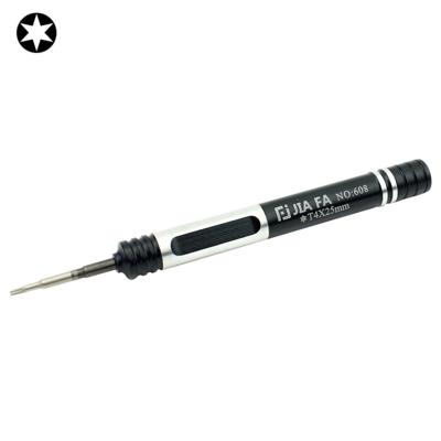 JIAFA JF-608-T4 Torx T4 GSM reparatie schroevendraaier (zwart)