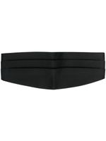 FURSAC ceinture en soie à design superposé - Noir