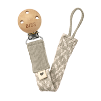 Pacifier clip sand/ivory 1 Stuks