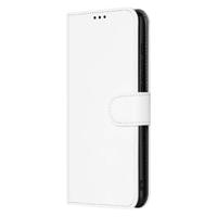 Hoesje Motorola Moto E7i Power Book Cover Wit met Pasjeshouder