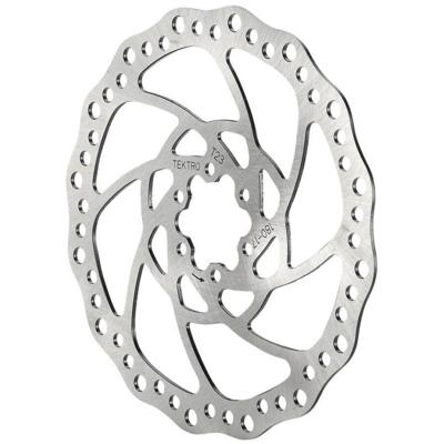 Tektro remschijf tr160-17 ø160/2.3mm zilver