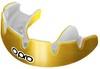 Opro 790001 Instant Custom Dentist Fit Mouthguard Braces - Gold-White - SR