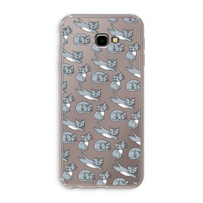 Poezen: Samsung Galaxy J4 Plus Transparant Hoesje