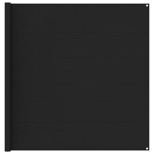 VidaXL Tenttapijt 250x200 cm zwart