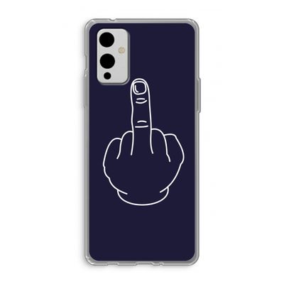 F**k U: OnePlus 9 Transparant Hoesje