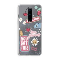 Positivity: OnePlus 8 Transparant Hoesje
