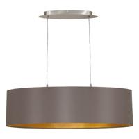 Eglo Landelijke hanglampMaserlo 78cm cappucino met goud - 31614
