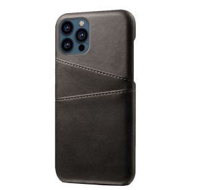 Casecentive Leren Wallet Back case iPhone 13 Pro zwart - 8720153793865