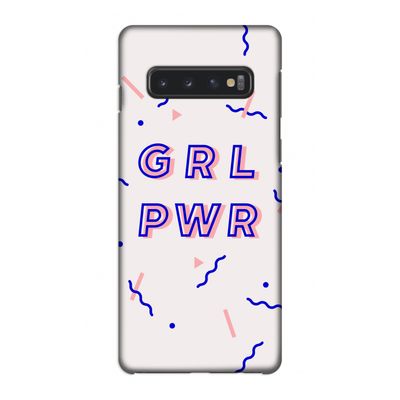 GRL PWR: Samsung Galaxy S10 4G Volledig Geprint Hoesje