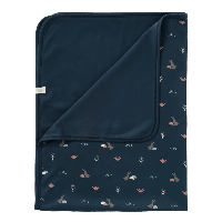 Fresk babydeken Rabbit mood indigo