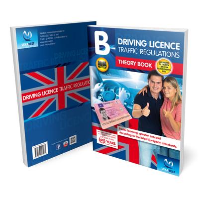 Auto Theorieboek in het Engels - Dutch Driving License B Theory Book 2025