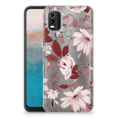 Smartphone hoesje Nokia C21 Plus Watercolor Flowers