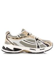 Sneakers Run Gold Mesh Dames