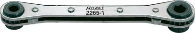 HAZET Omschakelratel voor bits 2265-1 · 1/4 inch (6,3 mm) zeskant hol, 5/16 inch (8 mm) zeskant hol · Lengte: 140 mm