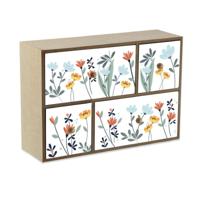 Doos-Juwelenkistje Versa Selene 11 x 32 x 32 cm Hout MDF