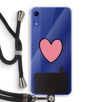 Hartje: Honor Play 8A Transparant Hoesje met koord