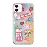 Positivity: iPhone 11 Transparant Hoesje