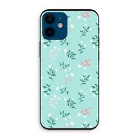 Small white flowers: iPhone 12 mini Biologisch afbreekbaar hoesje