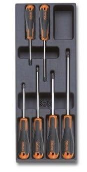 Beta T213 | Harde voorgevormde inlegbak | Beta Evox schroevendraaiers met Phillips® profiel - 024240213