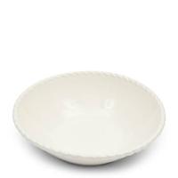 Riviera Maison - Elegant Twist Bowl L - Wit