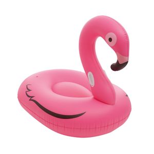 Roze ride-on opblaasvlot flamingo 160 cm   -