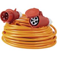 AS Schwabe 59628 Stroom Verlengkabel 32 A Oranje 50.00 m H07BQ-F 5G 4 mm²