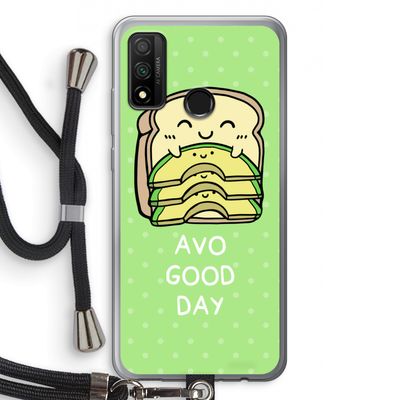 Avo Good Day: Huawei P Smart (2020) Transparant Hoesje met koord