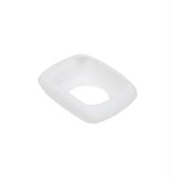 Fiets code tabel schokbestendig silicone kleurrijke beschermende case voor Garmin Edge 500/200 (wit)