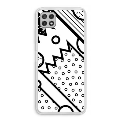 Pop Art #4: Samsung Galaxy A22 4G Transparant Hoesje